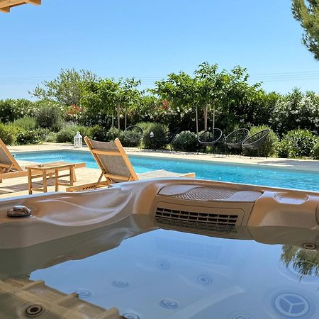 White Pearl Villa Naxos With Private Swimming Pool Naxos City Eksteriør bilde