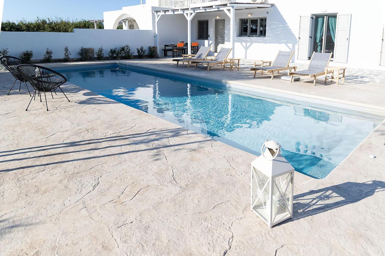 White Pearl Villa Naxos With Private Swimming Pool Naxos City Eksteriør bilde