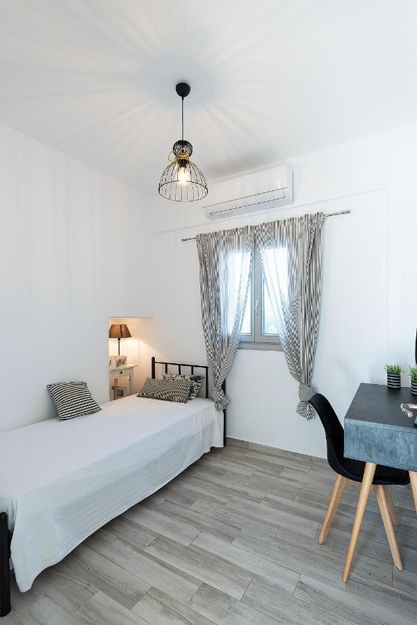 White Pearl Villa Naxos With Private Swimming Pool Naxos City Eksteriør bilde